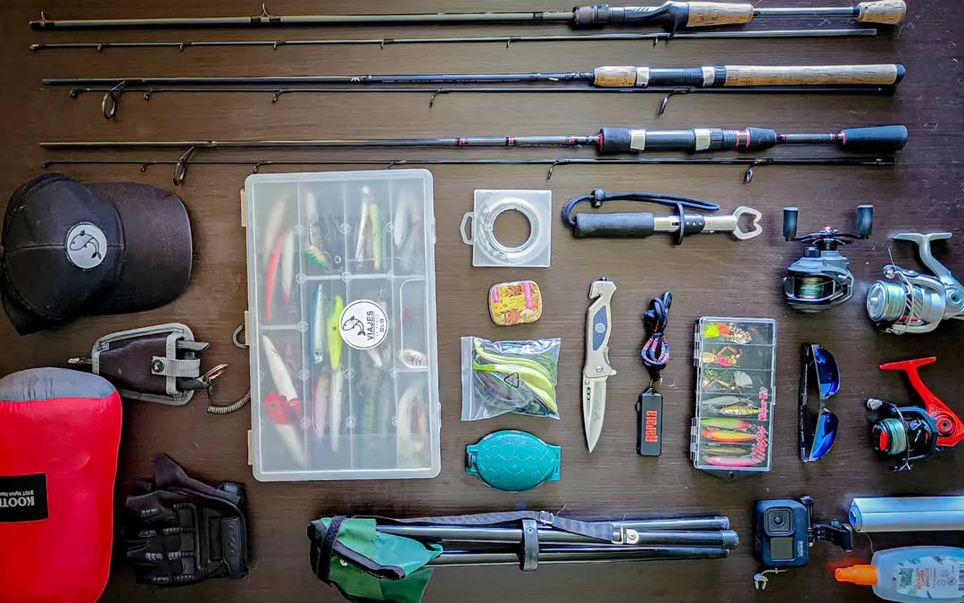 Implementos de pesca esenciales