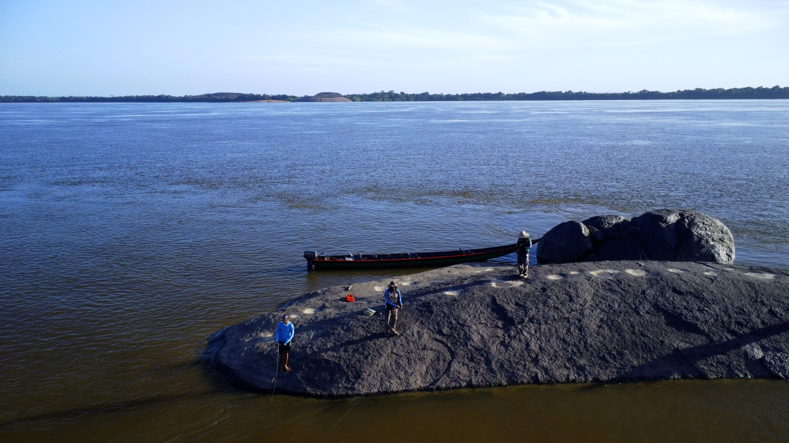 Destinos de pesca en el Orinoco